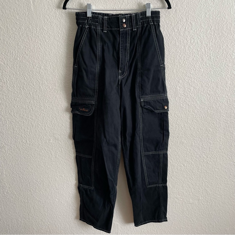 BDG Urban Outfitters Relaxed Skate Jeans Black Cargo Pants